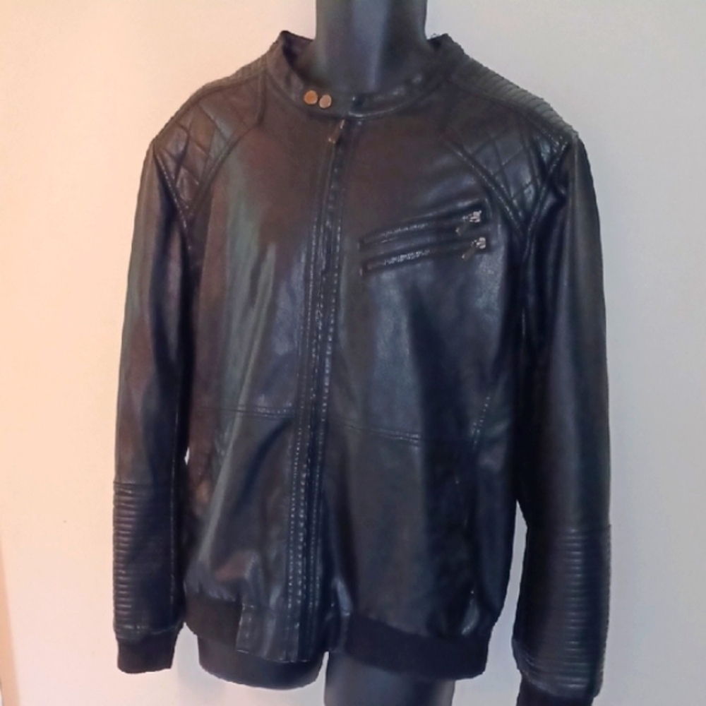 Yoki Black Racing Style Jacket - Picture 3 of 9